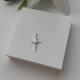 Pingente Crucifixo com Manto em Prata 925